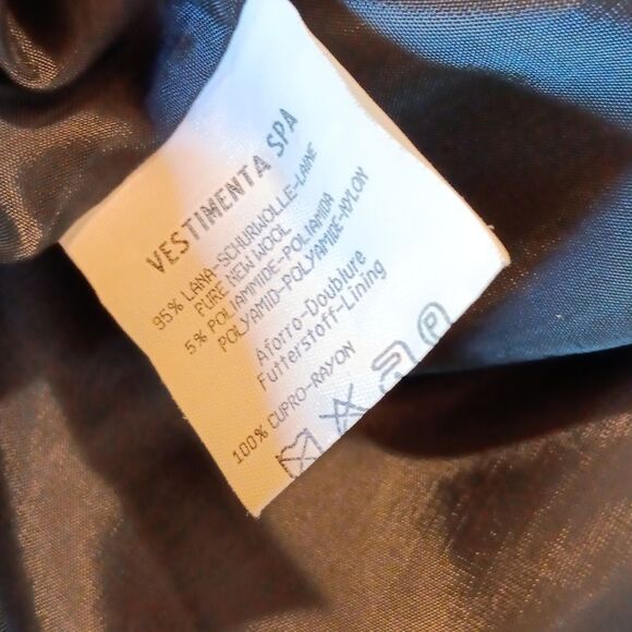 Giorgio Armani Classic Black Wool Jacket - Picture 9 of 12